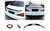 M-B C117 CLA Rear spoiler (glossy black)