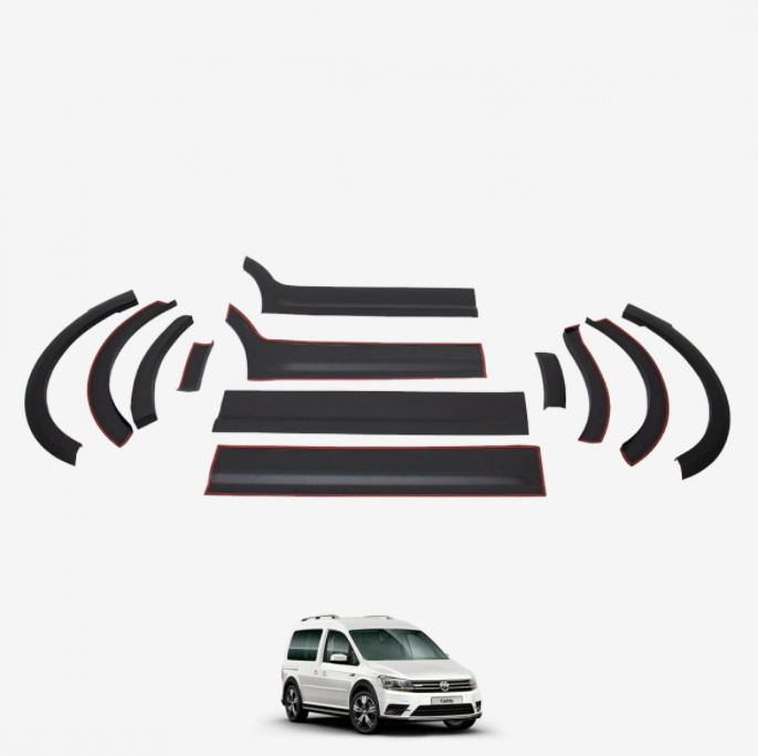 VW Caddy Mud guard and side skirt plastics 2015-2020