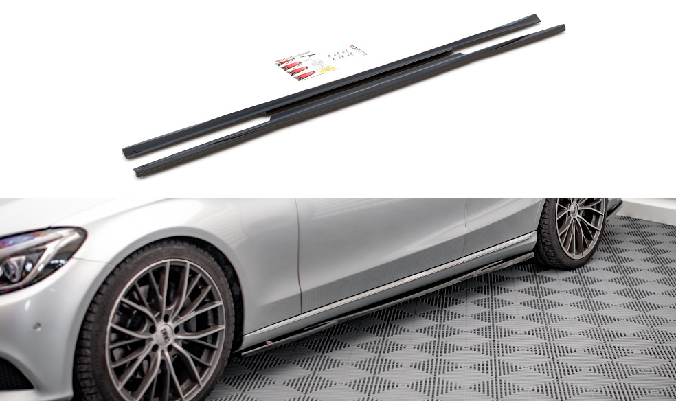 M-B W205 Side skirt (normally)