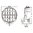 Briolights Olympus 9" Led Auxiliary light