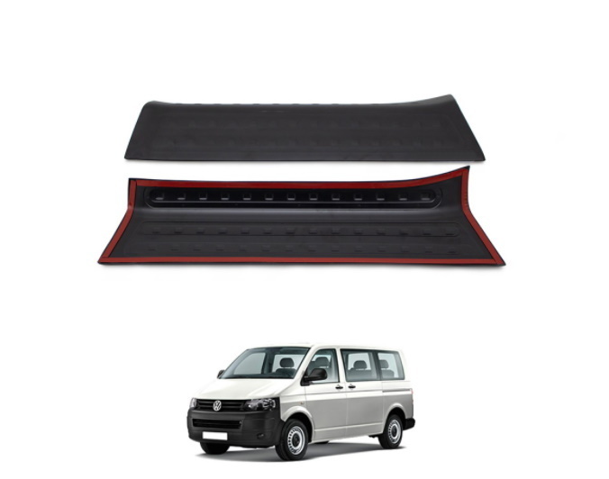 VW Transporter T5 / T5GP / T6 Etuovien kynnysten muovisuojat