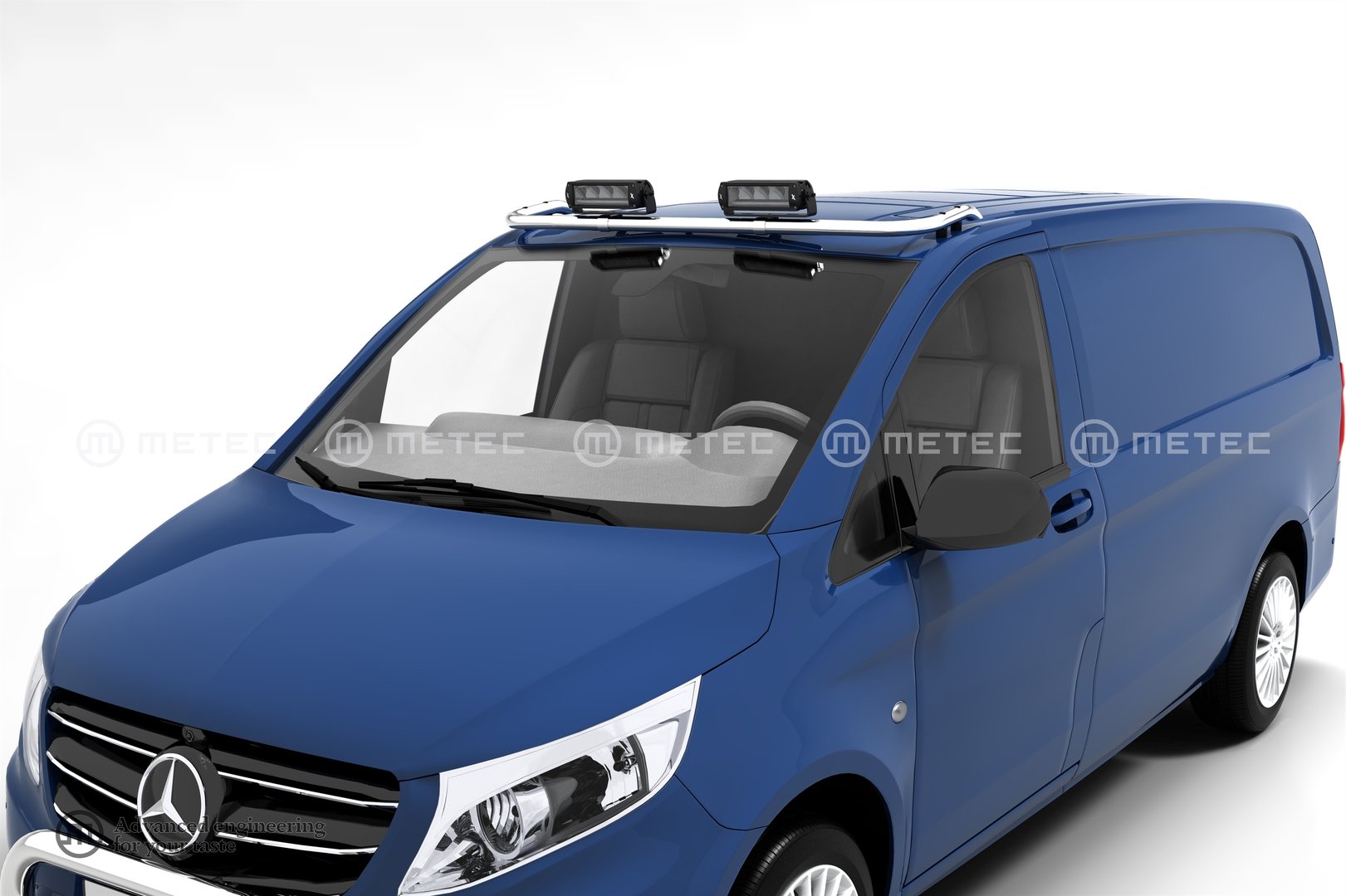 M-B Vito W447 Light rail to front roof