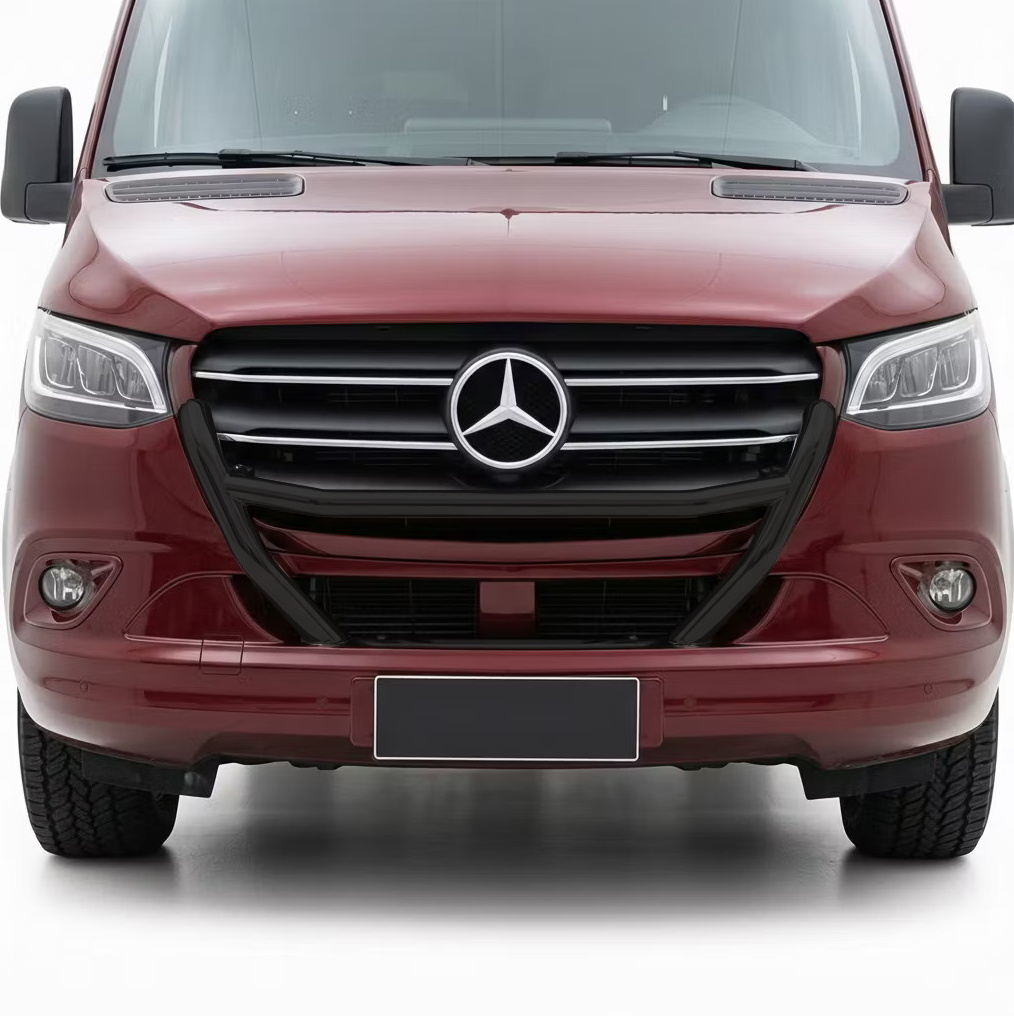 M-B Sprinter W907 Musta valoteline (360 kamerarauta)