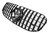 M-B GLS X167 Black GT-R look-grille 2020-2023