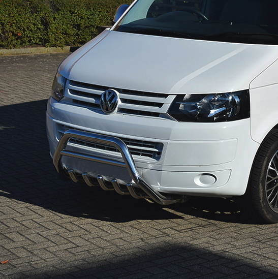 VW Transporter T5GP / T6 Front guard (with spikes)