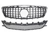 M-B C218 CLS Black GT-R grille for standard bumper 2011-2014