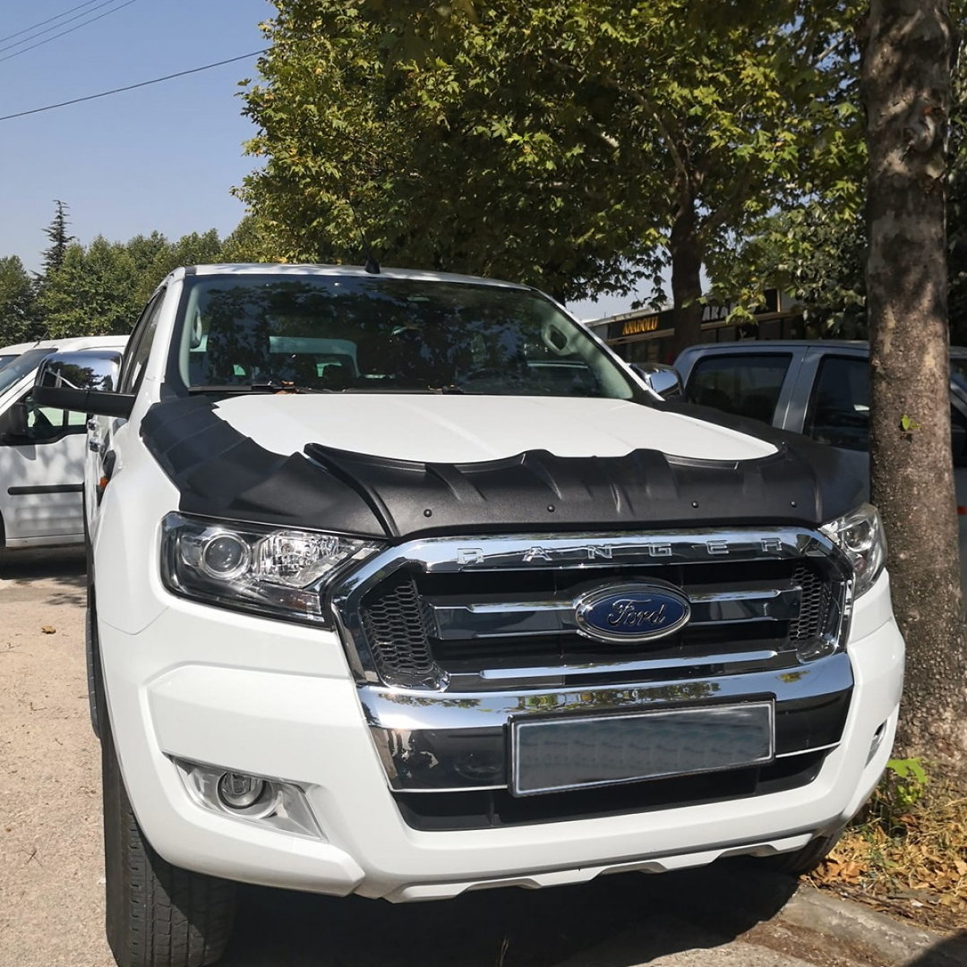 Ford Ranger Hood bonnet deflectors Dragon 2016-