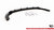 M-B A W176 Front spoiler for standard bumper 2012-2015