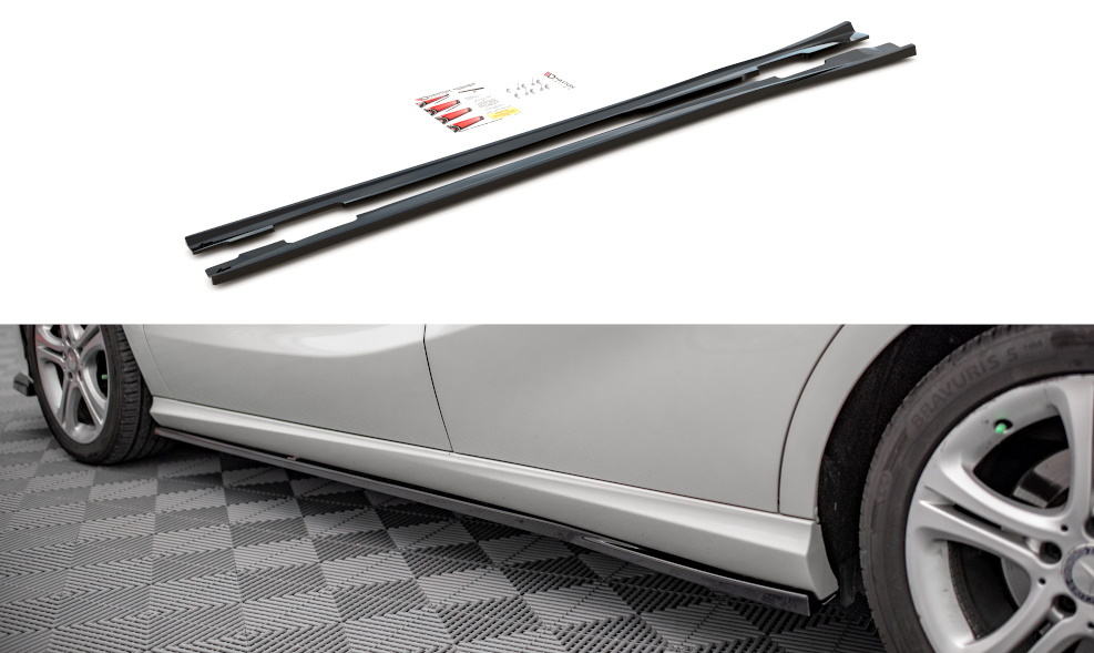 M-B W176 Side skirt cars