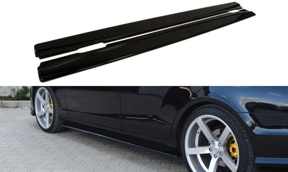 M-B CLS W218 Maxton side skirts for AMG skirts 2011-2014