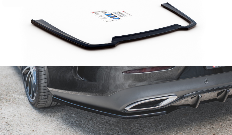 M-B CLS C257 Rear diffuser for AMG-line bumper