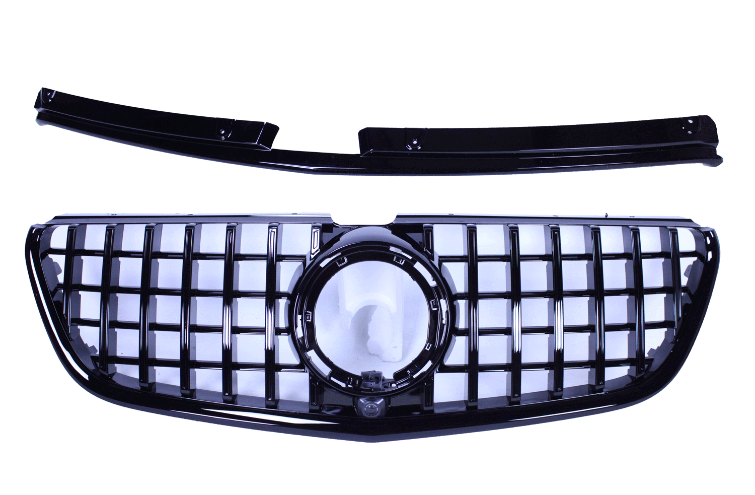 M-B Facelift Vito W447 GT-R Black front grill