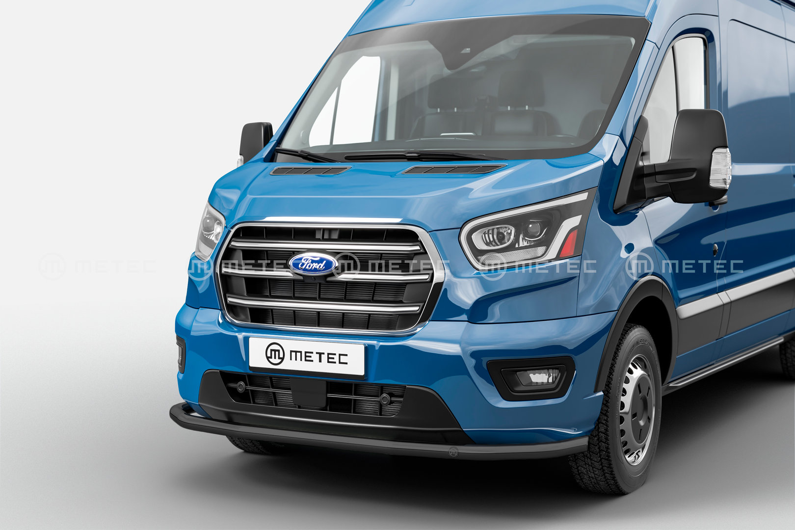 Ford Transit Van Black front bumber citybar 2020->