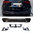 M-B GLE V167 Rear diffuser with black pipe ends 2020-2023