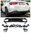 M-B GLC X253 Rear diffuser with chrome exhaust tips 2015-2019