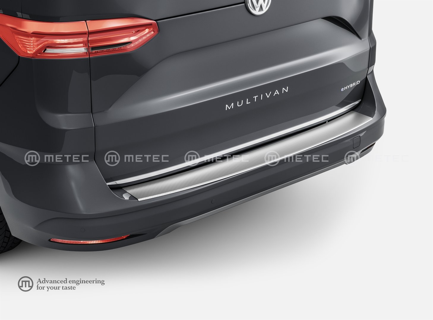 VW Multivan T7 Rear bumber protector (Metec)