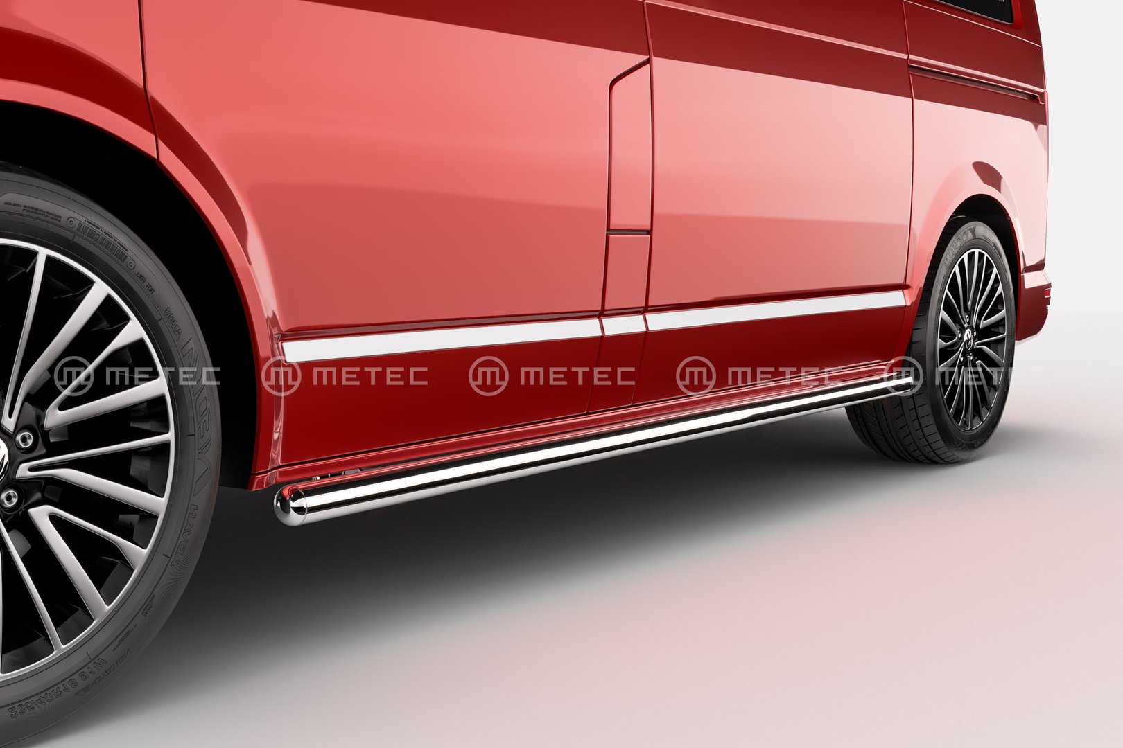 VW Transporter T5 and T5 GP Side bars S-liner (Metec)