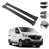 Black crossbars for Vivaro / Trafic / NV300 / Talento roof rails