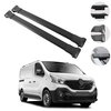 Black crossbars for Vivaro / Trafic / NV300 / Talento roof rails