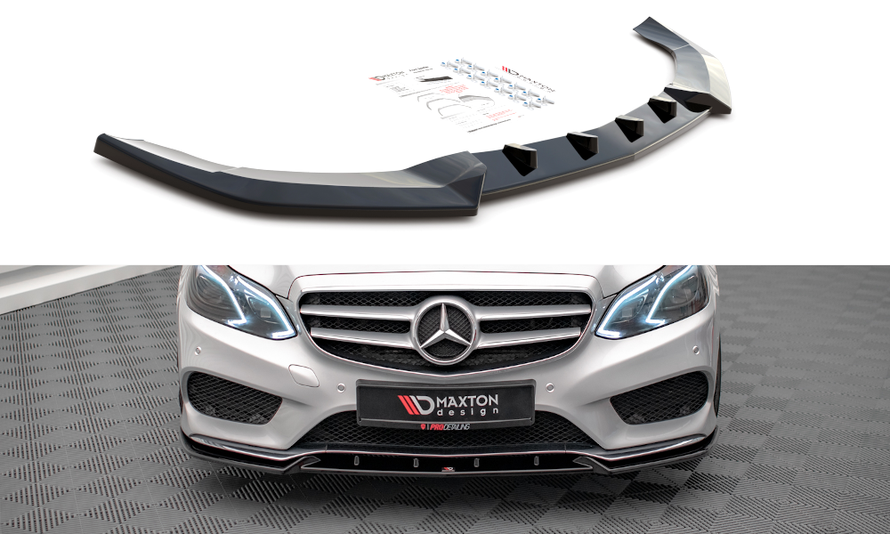 M-B W212 Maxton V.2 Front Spoiler 2013-2016 AMG-Line model