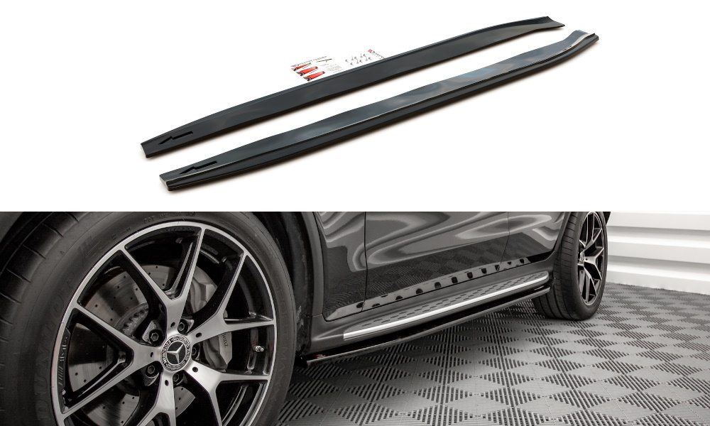 M-B GLC X253 Side skirt with runningboard