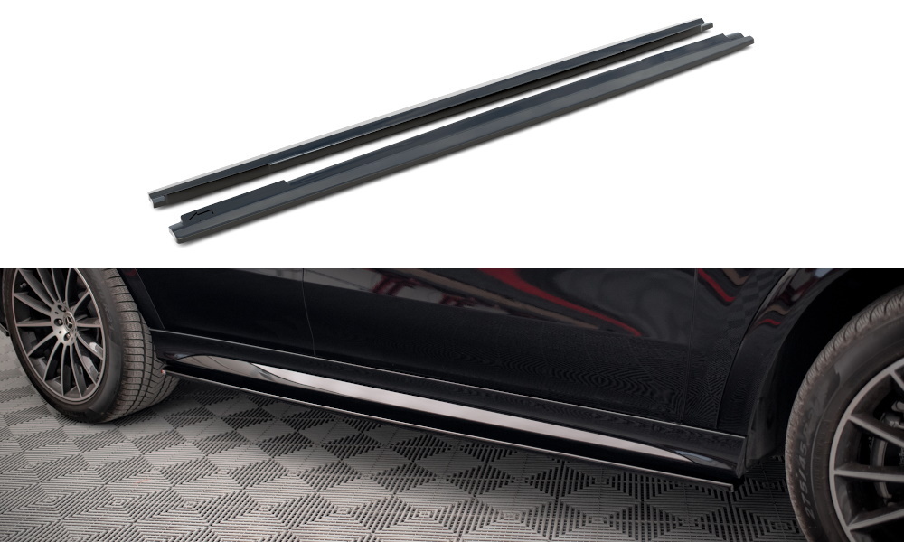 M-B GLE Coupe C167 Side skirt without runningboard