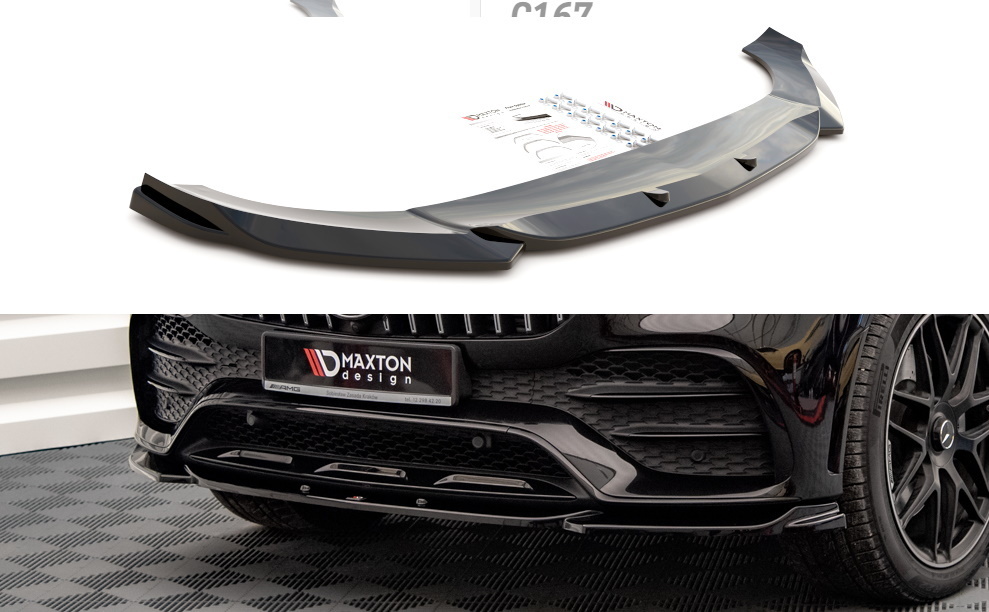 M-B GLE V167 Maxton AMG-Line Front spoiler