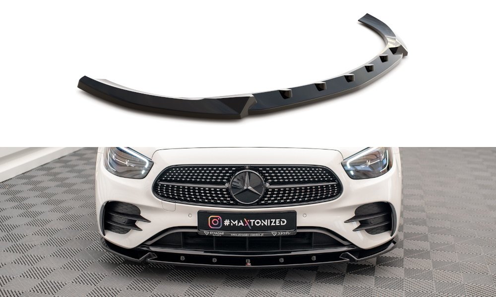M-B W213 Facelift 2021- Front Spoiler Maxton