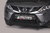 Nissan Qashqai Black EU-Front guard 2014-2021