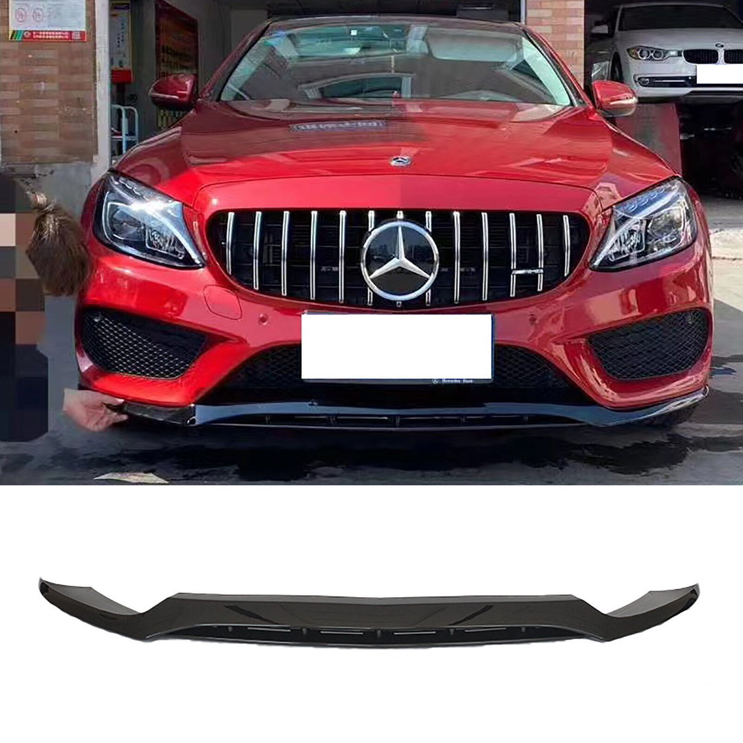 C43 amg best sale front splitter