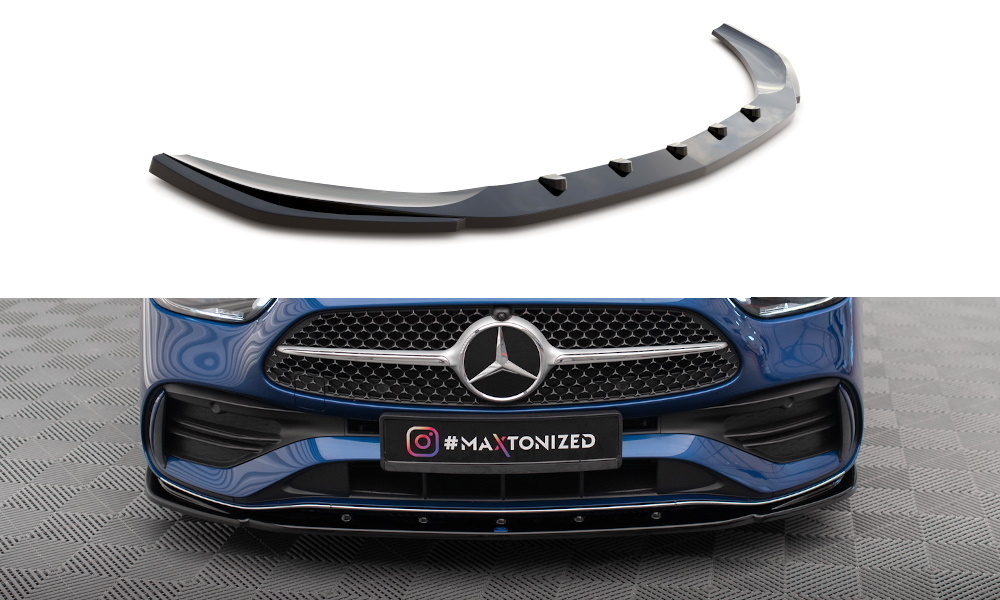 M-B C W206 Front Spoiler Maxton