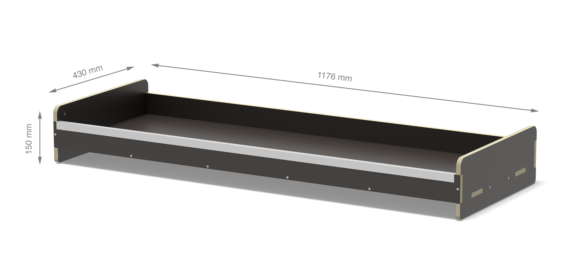 Vanerex Flex moduulihyllyn taso 1176 x 429 x 150mm