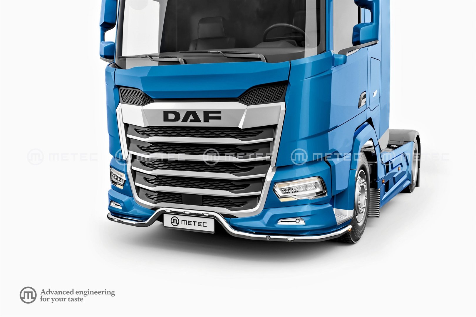 DAF Style LED-Etupuskurin suojarauta XF / XG / XG+ 2021-