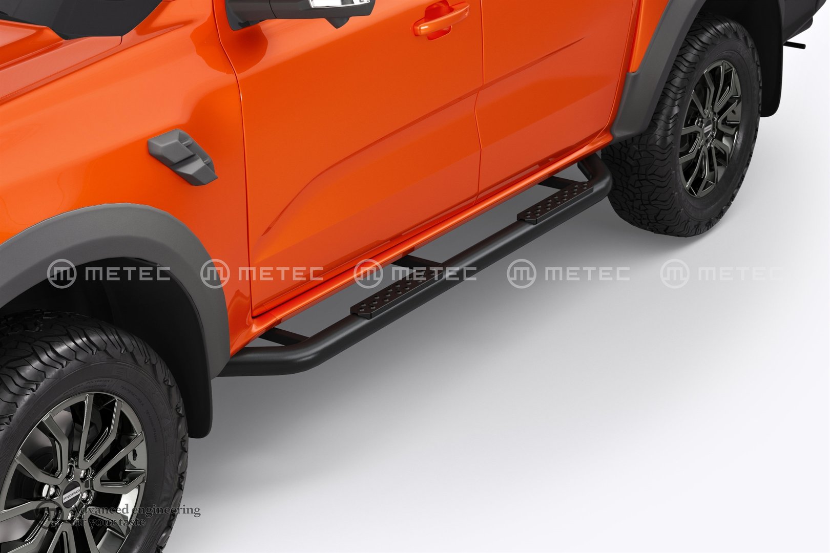 Ford Ranger Mustat astinlaudat 2012-2023 (Offroad)