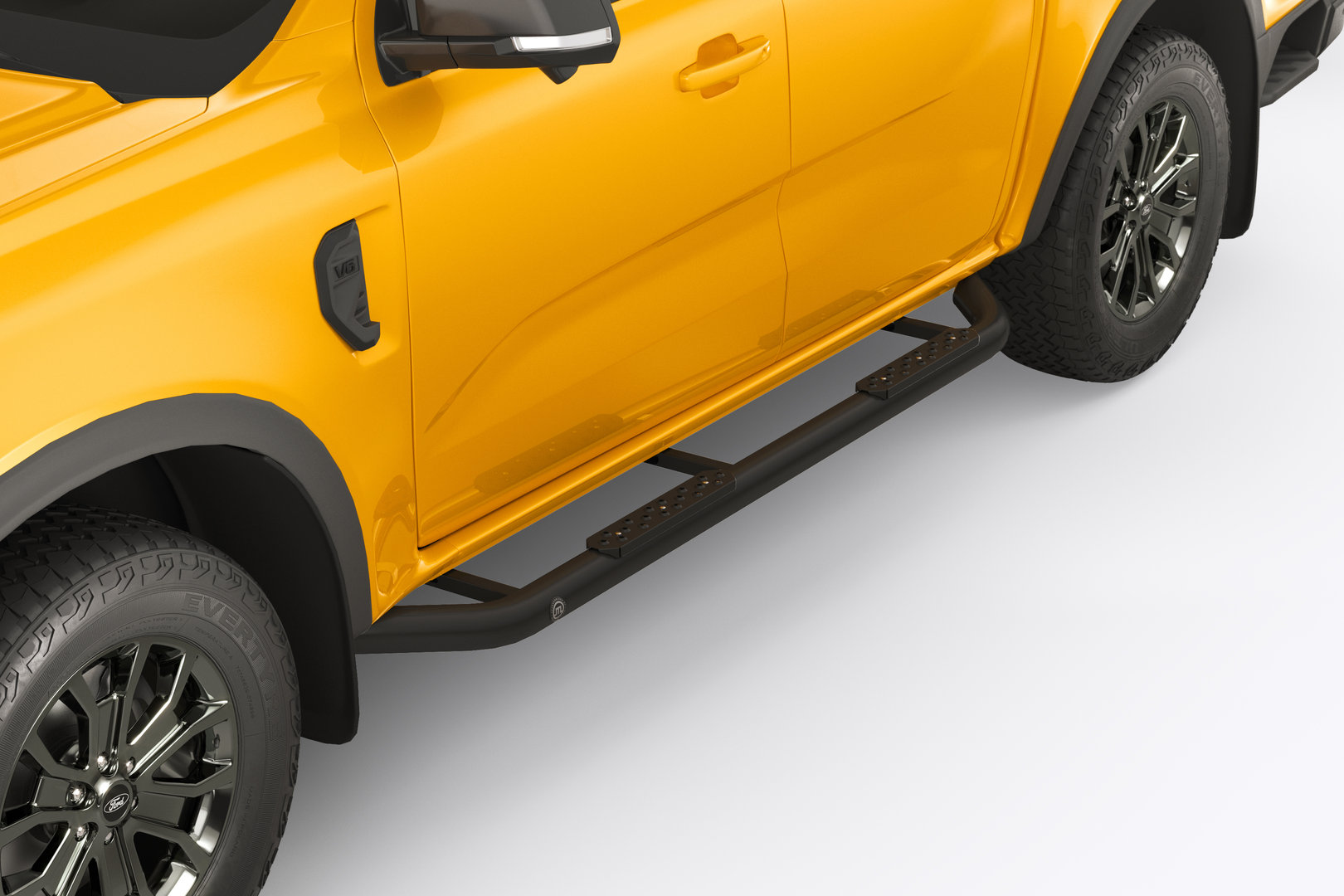 Ford Ranger Strp Side Ford Ranger Black side steps 2012-> - Ranger side steps