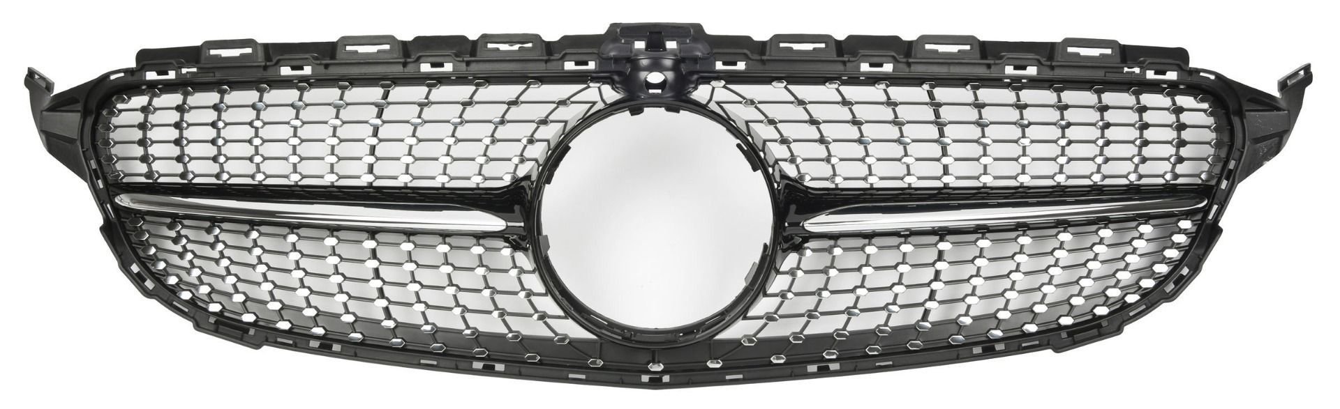 M-B W205 Drop front grille Black 360 2014-2018 (Avantgarde)