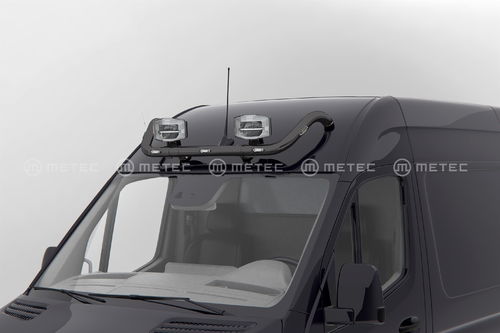 M-B Sprinter W907 Musta valoteline katolle eteen ledeillä