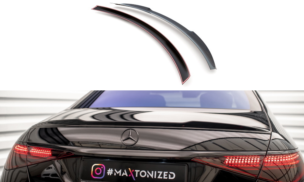 M-B W223 Rear spoiler Maxton