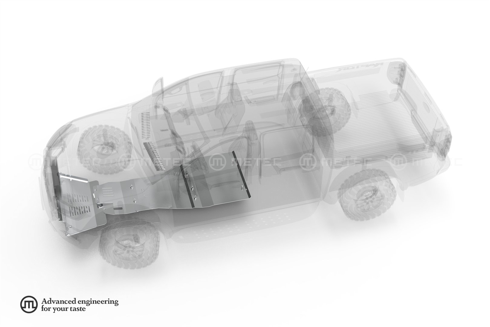 VW Amarok Skid Plates 2023->