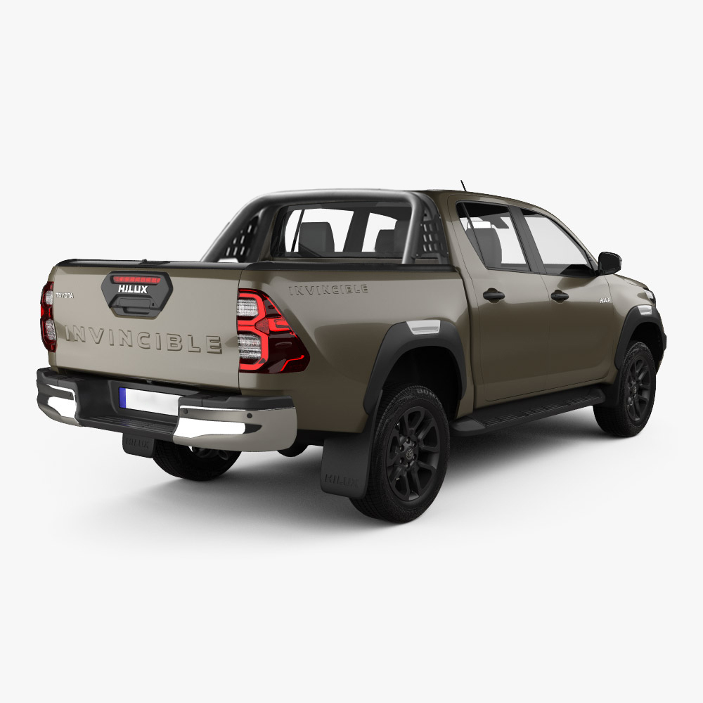 Toyota Hilux Musta lavakaari 2016-2024