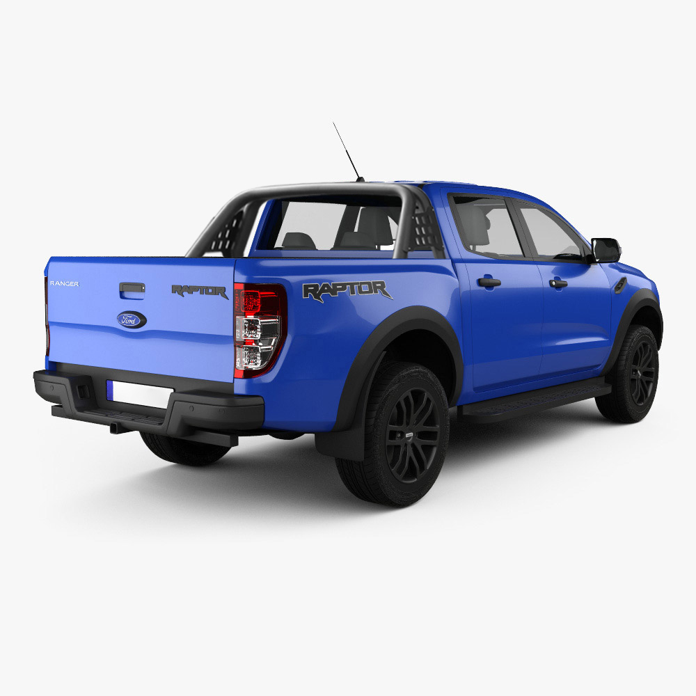 Ford Ranger Black roll bar 2016-2023