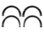Citroen Jumpy Wheel arches trim cover set to fenders 2016-2024