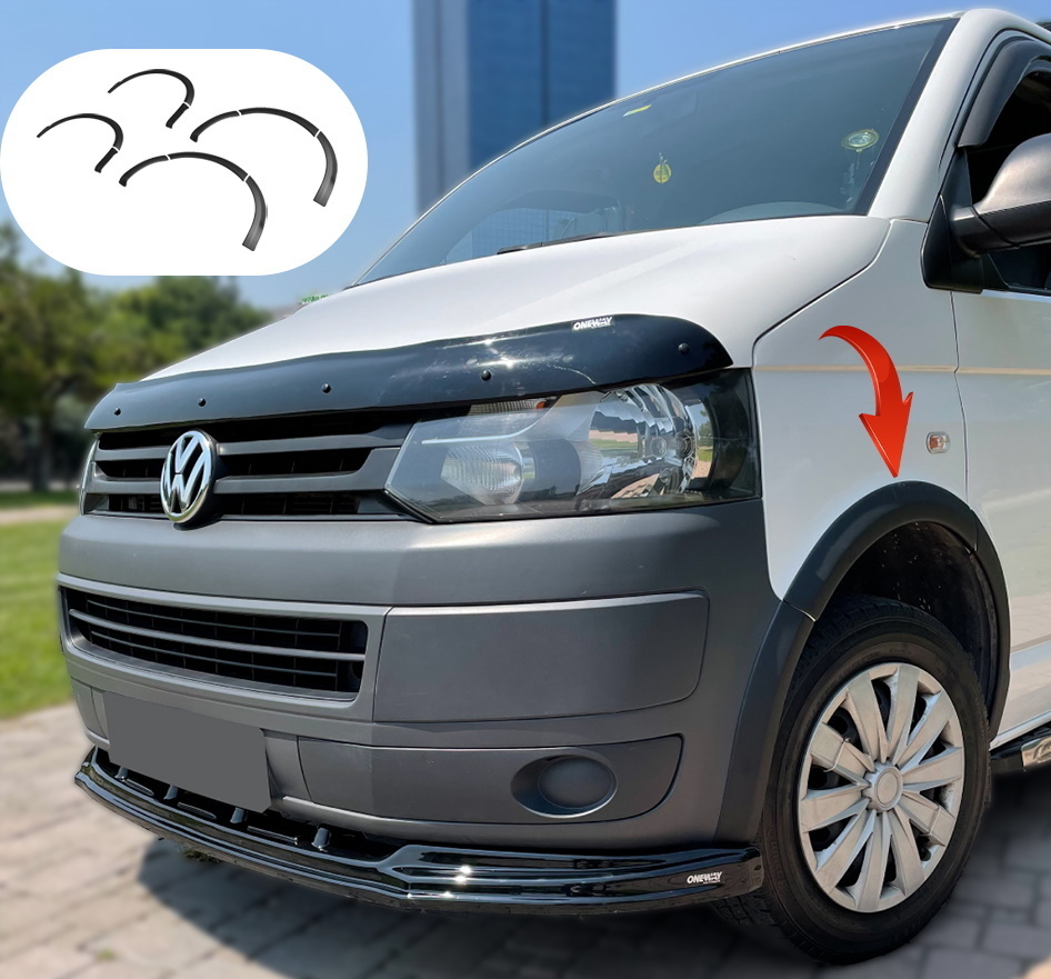 VW Transporter T5 Wheel arches trim cover
