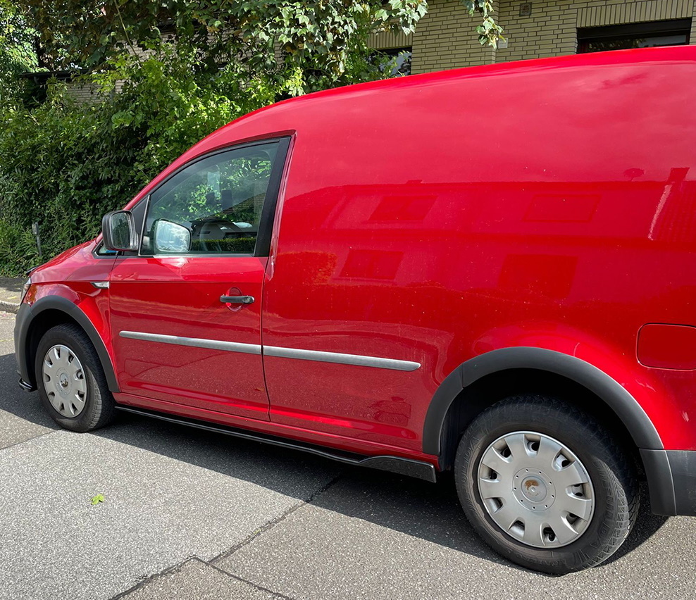 VW Caddy Lokasuojan muovikaaret 2015-2020