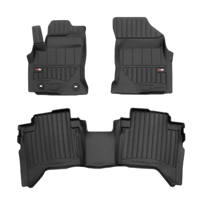 Toyota Hilux Double Cap Rubber mats (Pro-Line)