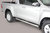 Toyota Hilux Mustat kylkiputket Extra Cap 2016-2025