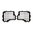 Opel Vivaro Window guard (Double door) 2019->