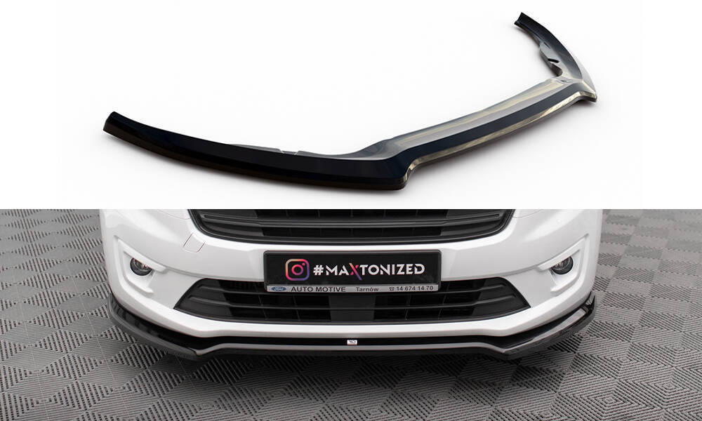 Ford Transit Connect Front Spoiler Maxton V1