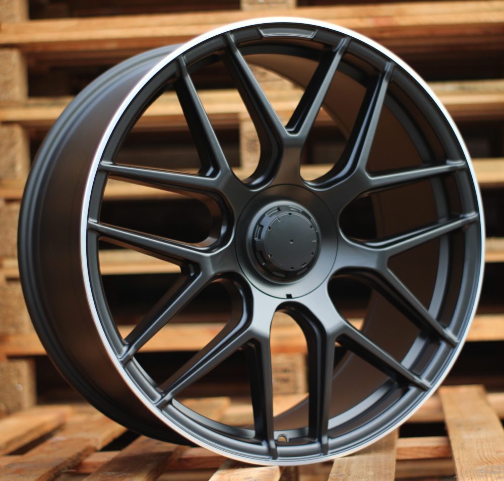 M-B Replica R21 Aluminum Rims (matt black)