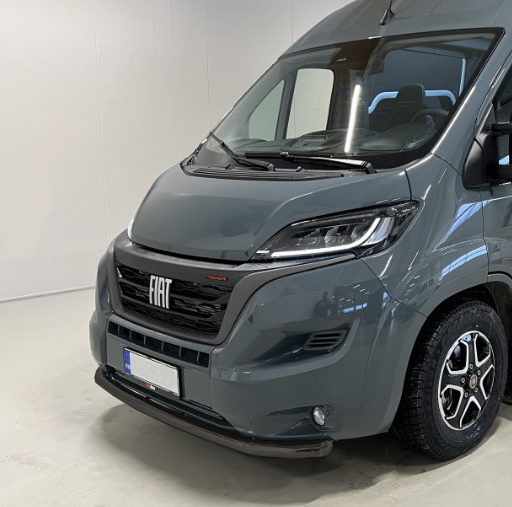 Fiat Ducato Black front bumber cityguard 2014->